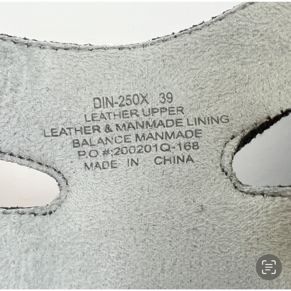 Alegria Dinah Deep Sea Blue Leather Slide Sandals - Picture 8 of 9